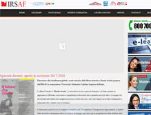 Tablet Screenshot of irsaf.com